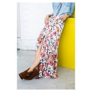 Free People “Smooth Sailing” Maxi Skirt